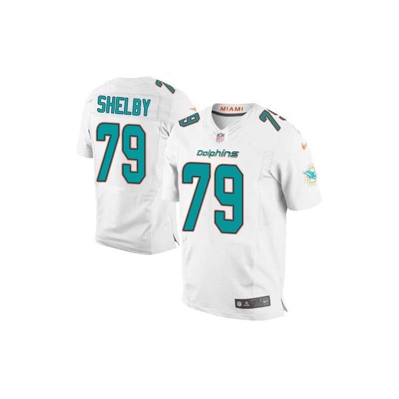Cheap Derrick Shelby Dolphins Jersey From China White 2015 new Elite #79