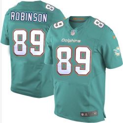Cheap Gerell Robinson Dolphins Jersey From China Green 2015 new Elite #89