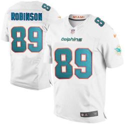 Cheap Gerell Robinson Dolphins Jersey From China White 2015 new Elite #89