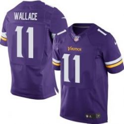 Cheap Mike Wallace Vikings Jersey From China Purple Elite #11