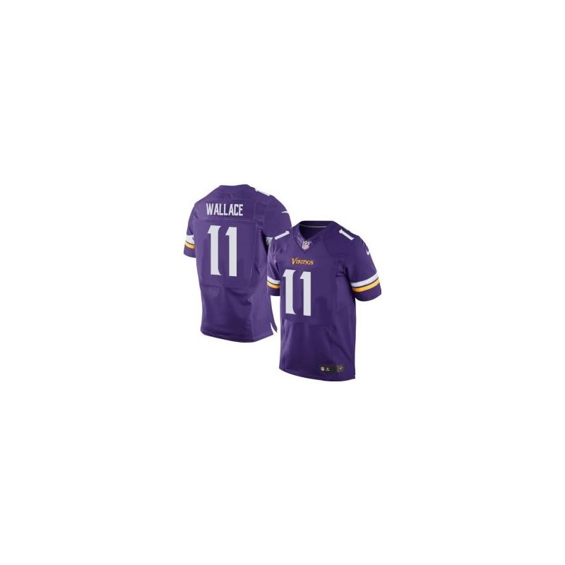 Cheap Mike Wallace Vikings Jersey From China Purple Elite #11
