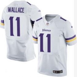 Cheap Mike Wallace Vikings Jersey From China White Elite #11