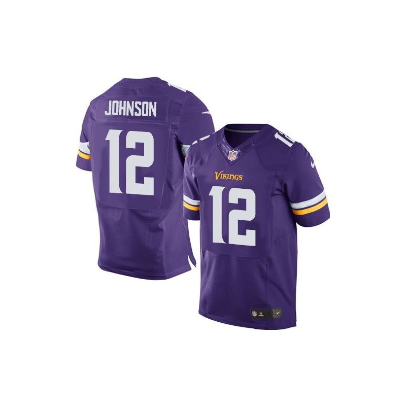 Cheap Charles Johnson Vikings Jersey From China Purple Elite #12