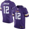Cheap Charles Johnson Vikings Jersey From China Purple Elite #12