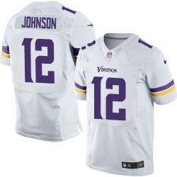 Cheap Charles Johnson Vikings Jersey From China White Elite #12