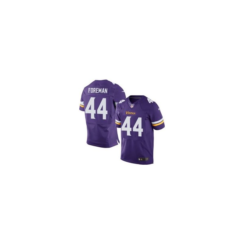Cheap Chuck Foreman Vikings Jersey From China Purple Elite #44