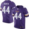 Cheap Matt Asiata Vikings Jersey From China Purple Elite #44