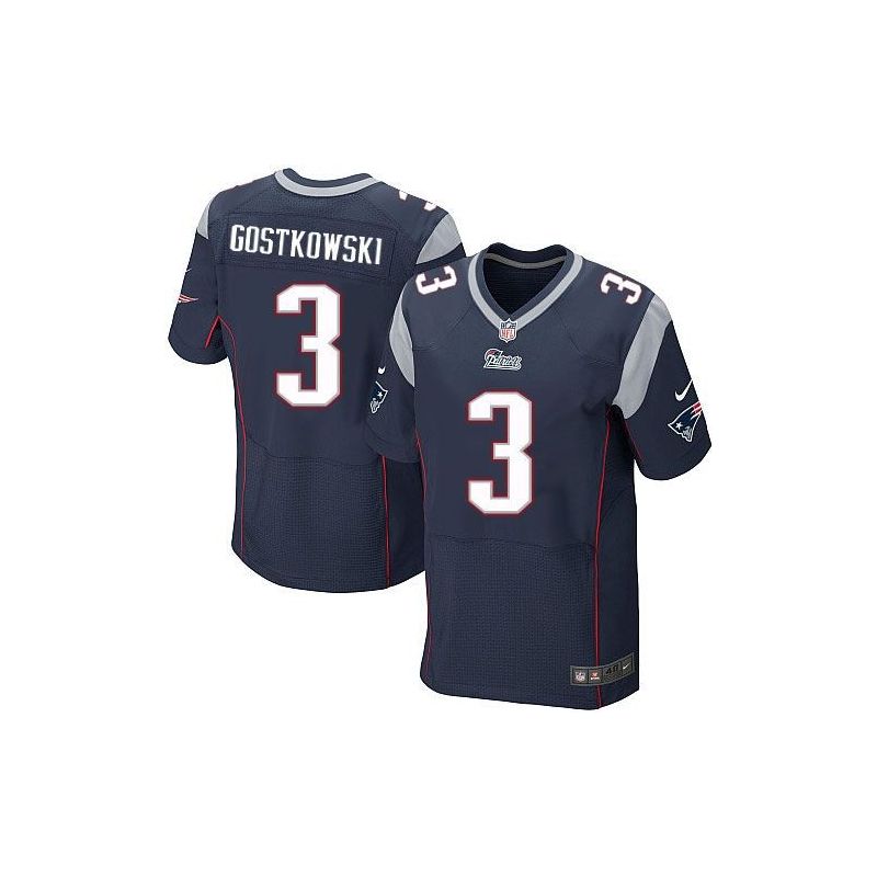 Cheap New Stephen Gostkowski Patriots Jersey From China Blue Elite #3