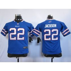 Cheap Fred Jackson Bills Youth Jersey #22 Blue From China