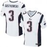 Cheap New Stephen Gostkowski Patriots Jersey From China White Elite #3