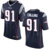Cheap New Jamie Collins Patriots Jersey From China Blue Elite #91