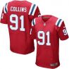 Cheap New Jamie Collins Patriots Jersey From China Red Elite #91