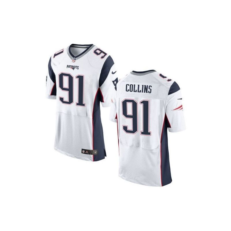 Cheap New Jamie Collins Patriots Jersey From China White Elite #91