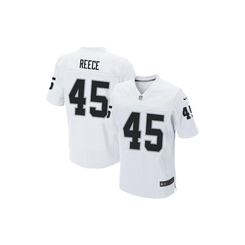 Cheap Marcel Reece Raiders Jersey From China White Elite #45