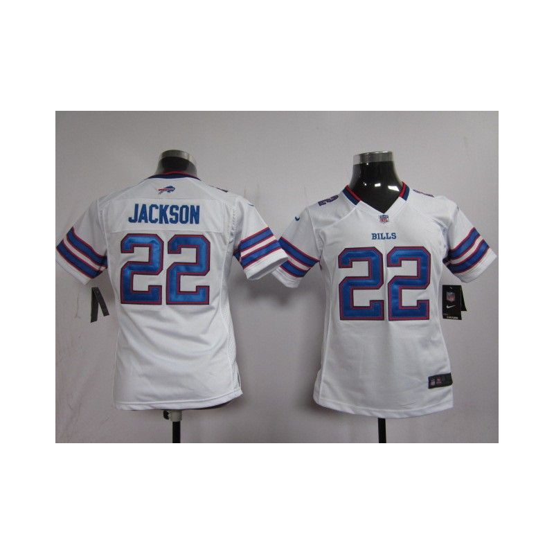 Cheap Fred Jackson Bills Youth Jersey #22 White From China Cheap Fred Jackson Bills Youth Jersey #22 White From China