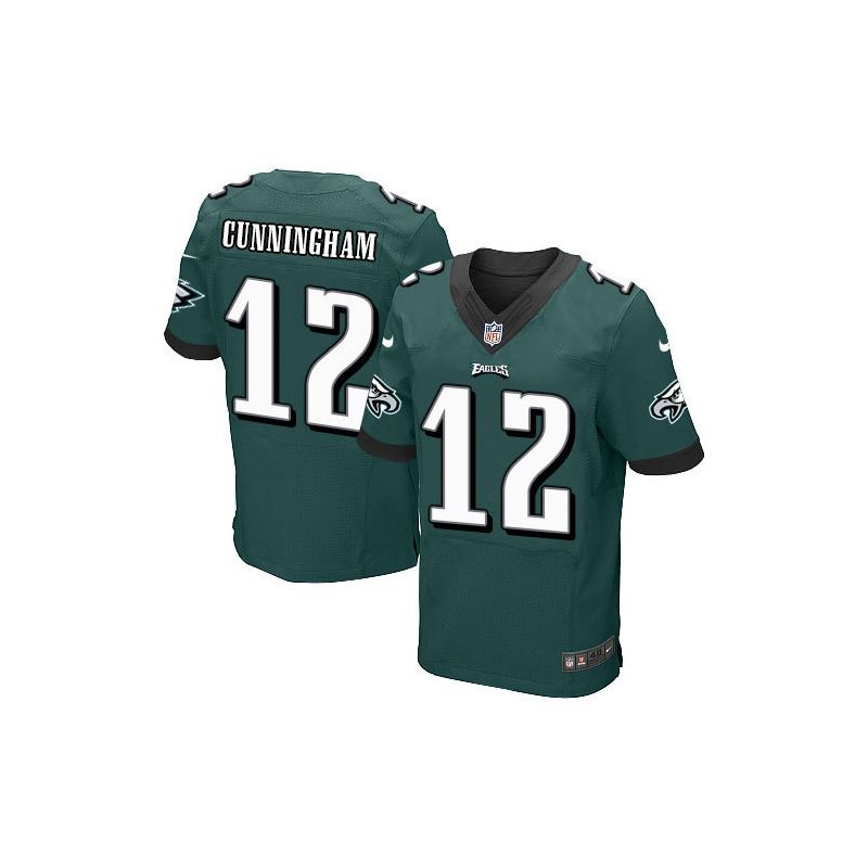 Cheap Randall Cunningham Eagles Jersey From China Green Elite #12