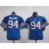 Cheap Mario Williams Bills Youth Jersey #94 Blue From China