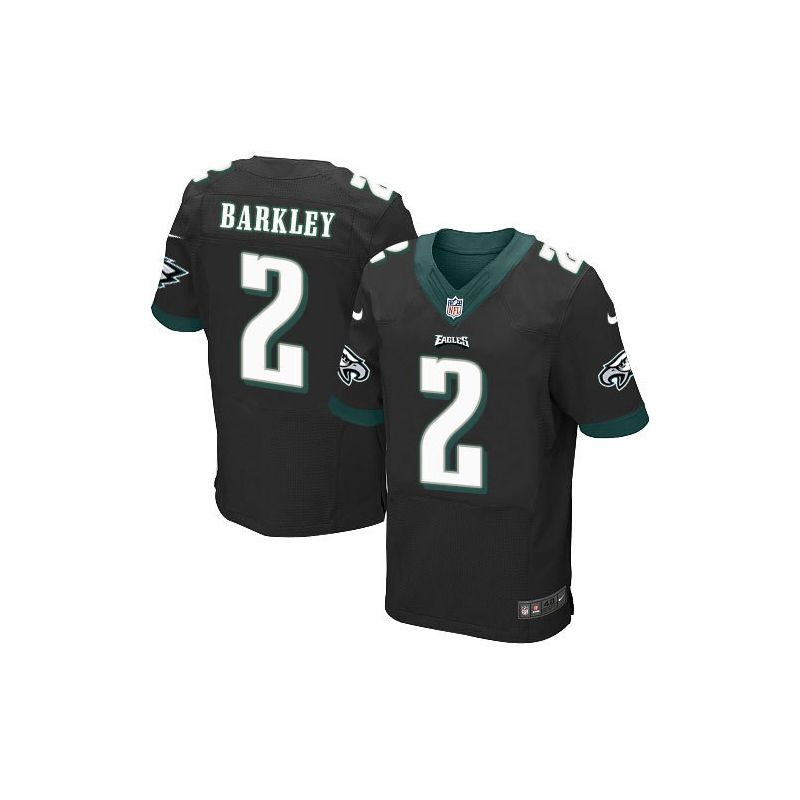 Cheap Matt Barkley Eagles Jersey From China Black Elite #2