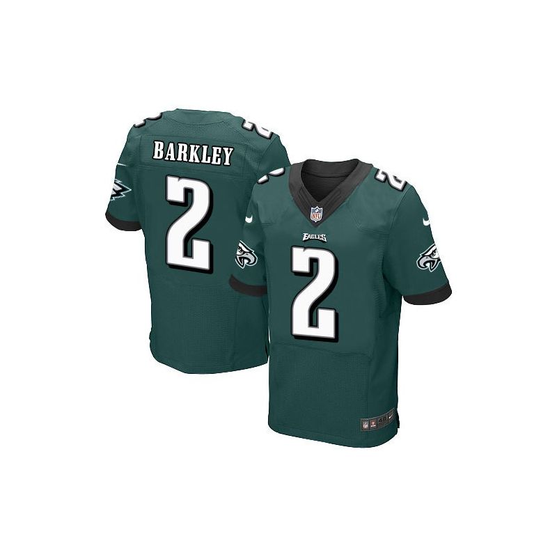 Cheap Matt Barkley Eagles Jersey From China Green Elite #2