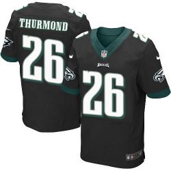 Cheap Walter Thurmond Eagles Jersey From China Black Elite #26