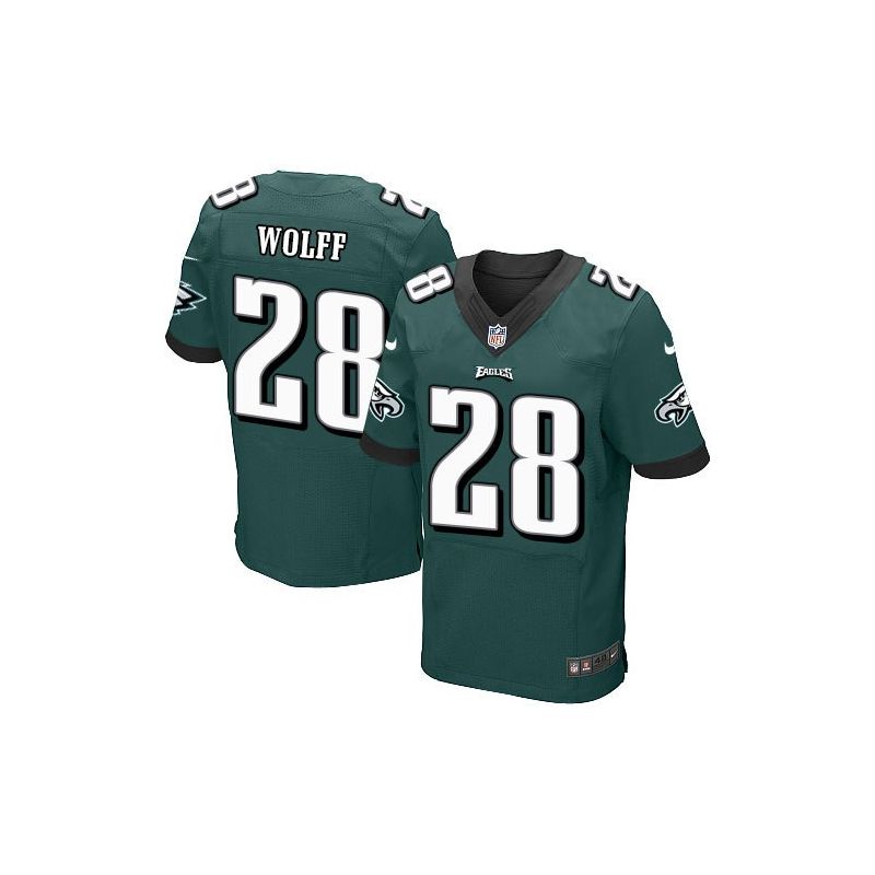 Cheap Earl Wolff Eagles Jersey From China Green Elite #28