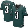 Cheap Mark Sanchez Eagles Jersey From China Green Elite #3