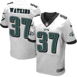 Cheap Jaylen Watkins Eagles Jersey From China White Elite #37