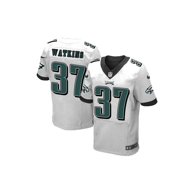 Cheap Jaylen Watkins Eagles Jersey From China White Elite #37