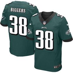 Cheap EJ Biggers Eagles Jersey From China Green Elite #38
