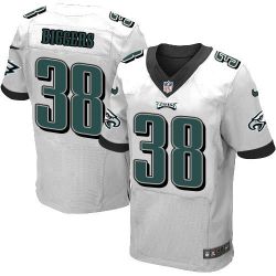 Cheap EJ Biggers Eagles Jersey From China White Elite #38