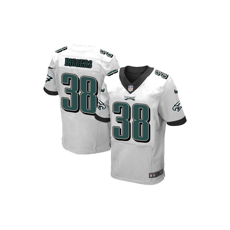Cheap EJ Biggers Eagles Jersey From China White Elite #38