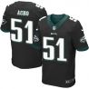 Cheap Emmanuel Acho Eagles Jersey From China Black Elite #51