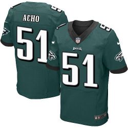 Cheap Emmanuel Acho Eagles Jersey From China Green Elite #51