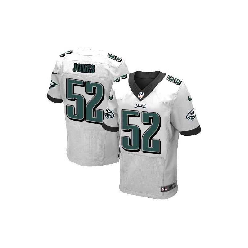 Cheap Brad Jones Eagles Jersey From China White Elite #52