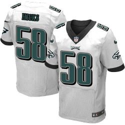 Cheap Jordan Hicks Eagles Jersey From China White Elite #58