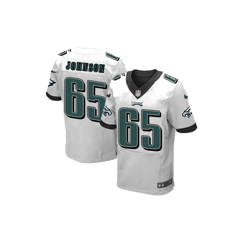 Cheap Lane Johnson Eagles Jersey From China White Elite #65