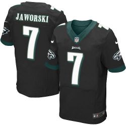 Cheap Ron Jaworski Eagles Jersey From China Black Elite #7