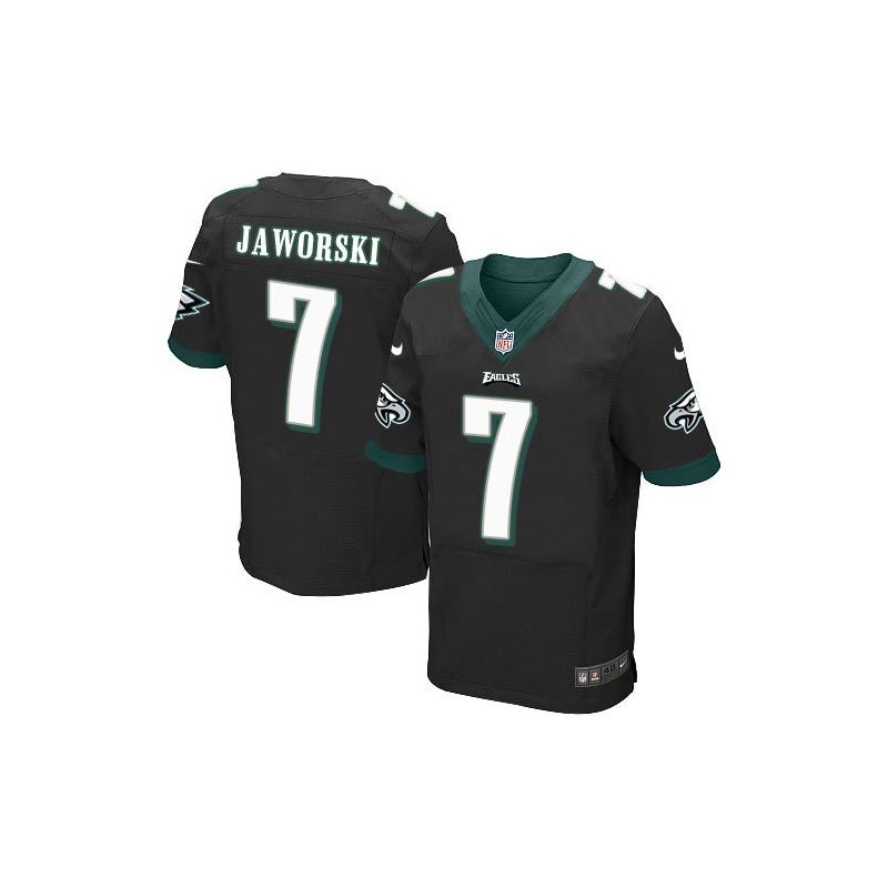 Cheap Ron Jaworski Eagles Jersey From China Black Elite #7