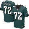 Cheap Cedric Thornton Eagles Jersey From China Green Elite #72