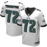 Cheap Cedric Thornton Eagles Jersey From China White Elite #72