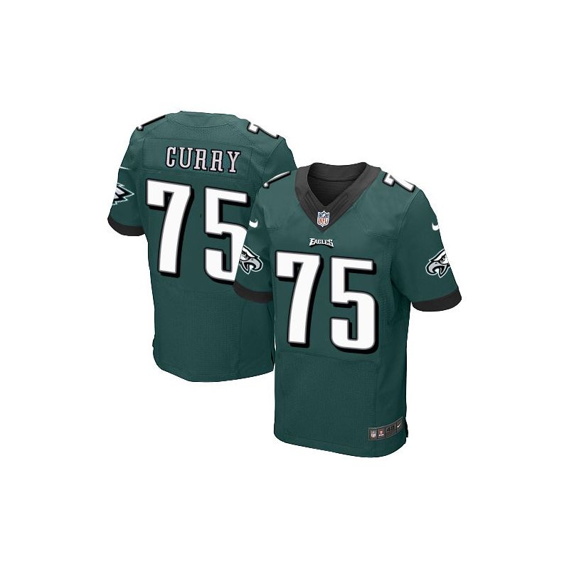 Cheap Vinny Curry Eagles Jersey From China Green Elite #75