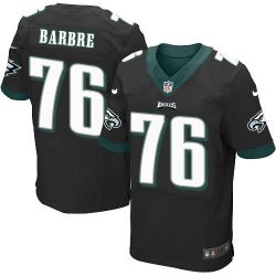 Cheap Allen Barbre Eagles Jersey From China Black Elite #76