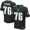 Cheap Allen Barbre Eagles Jersey From China Black Elite #76