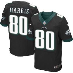 Cheap John Harris Eagles Jersey From China Black Elite #80