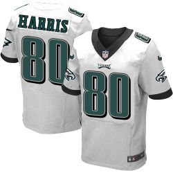 Cheap John Harris Eagles Jersey From China White Elite #80