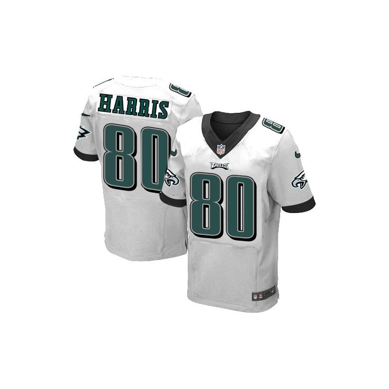 Cheap John Harris Eagles Jersey From China White Elite #80