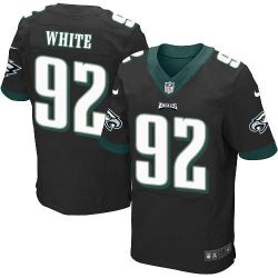 Cheap Reggie White Eagles Jersey From China Black Elite #92