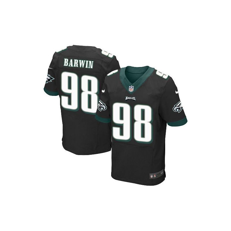 Cheap Connor Barwin Eagles Jersey From China Black Elite #98