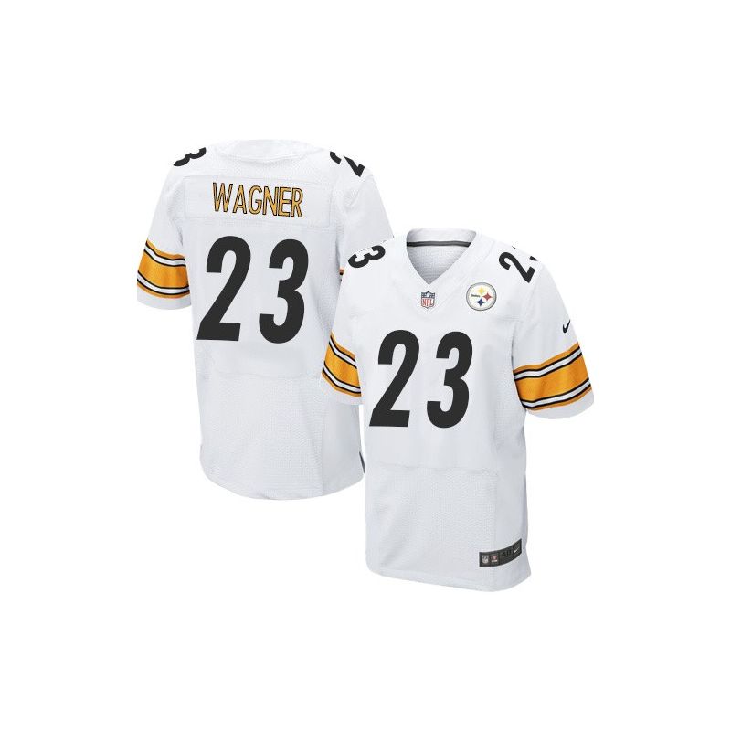 Cheap Mike Wagner Steelers Jersey From China White Elite #23