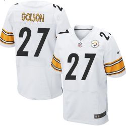 Cheap Senquez Golson Steelers Jersey From China White Elite #27
